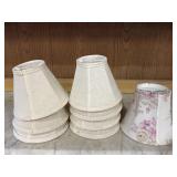 Variety of small lamp shades
