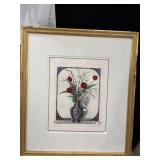 Dragon Vase Two signed Rick Loudermilk 253/500