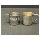 Community Stainless & Wee-Folk Sterling Baby Cups