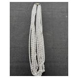 Sarah Coventry 8 Strand Silver-tone Necklace