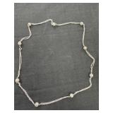 Sarah Coventry Disco Ball Rhinestone Necklace