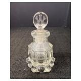 L.E. Smith Beaded Medallion Perfume Bottle