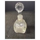 Italian Glass perfume bottle & Stopper