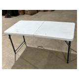 Foldable 4ft x 1ft wide, adjustable height w/carry