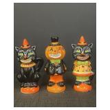 K & K Vintage Halloween Figurines