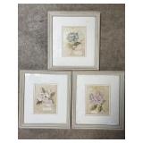 (3) Framed Wall Art