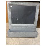 Galvanized Wall Hanging Chalk Board