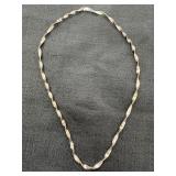 Marked Italy 925 Twisted Chain Necklace