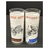 1906 Autocar & 1911 Maxwell Glasses Antique Autos