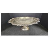 Silverplated Pedestal Cake Plate