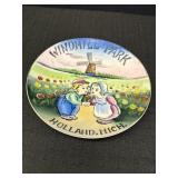 Windmill Park Holland, Mich. souvenir plate