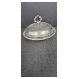 Silverplated Chafing Dish w/ Pyrex Dish