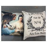 (2) Throw Pillows