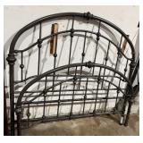 Full size metal bed