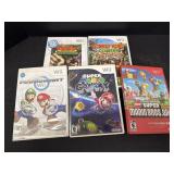 Nintendo Wii Games - Mario Kart, Super Mario