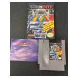 Pin Bot Nintendo Game w/ box & booklet