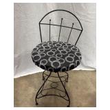 Small Metal Swivel Chair