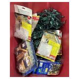 Tote of Christmas Lights