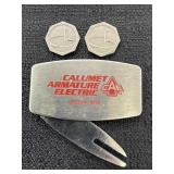 Zippo Greens Keeper Tool & Coins - Calumet