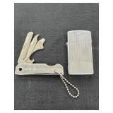 Multi Tool Pocket Knife & Zippo Lighter