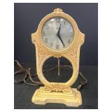 Vintage cast Howard mantle Clock