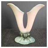 VTG Hull Pottery Double Cornucopia Bud Vase