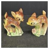 VTG Ceramic Fawn Salt & Pepper Shakers