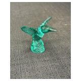 Crea Milano Art Glass Hummingbird Figurine 2.5",