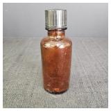 VTG Amber Glass Medicine Bottle