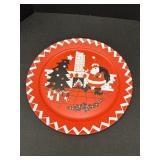 18" One Hundred 80ï¿½ Santa Tin Serving Tray