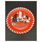 18" One Hundred 80ï¿½ Santa Tin Serving Tray