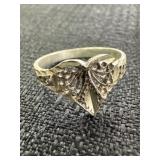 Vtg. 925 Sterling Statement Ring