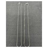 Marked Italy 925 Necklace Chains