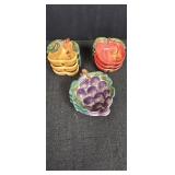 Venetian, Corsica Fruit Dip Dishes