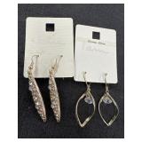 (2) Pairs of I Am Dangle Earrings