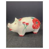 Vintage Pearl China Ceramic Piggy Bank