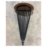 Heavy Metal Wall Sconce