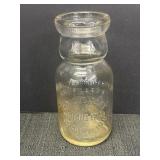 Lenickï¿½s Dairy La Porte 1/2 Pint Cream Top Bottle