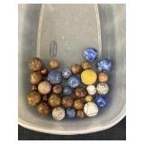 Antique Clay Marbles