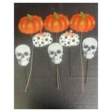 Halloween Decorative Metal Picks
