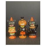 K & K Vintage Halloween Figurines