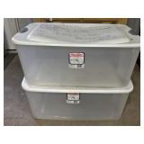 2- Sterilite 116 QT Totes