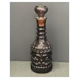 12" Jim Beam Amethyst Glass Decanter