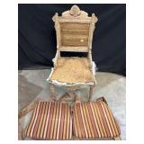 Antique French Style Chair - needs finished & 2