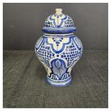 Blue & white Ceramic Ginger Jar