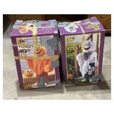 2- 36" Pumpkin & Ghost Porch Kids