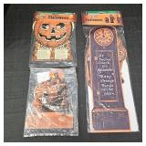 Halloween Invitation Cutouts & (2) Fortune Wheel