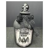 Vampire Blood Jar w/ Stopper Decoration
