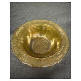 Tiara Amber Mother Goose Cereal Bowl