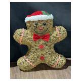 17" Lighted Acrylic Gingerbread Man